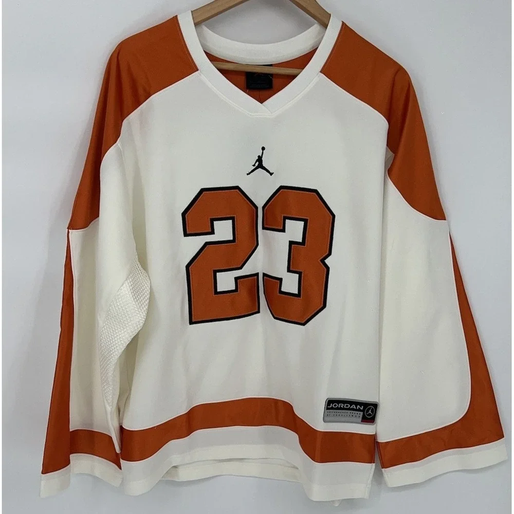 Jordan Brooklyn University Hockey Jersey - Sail/Starfish/men's(25-70)